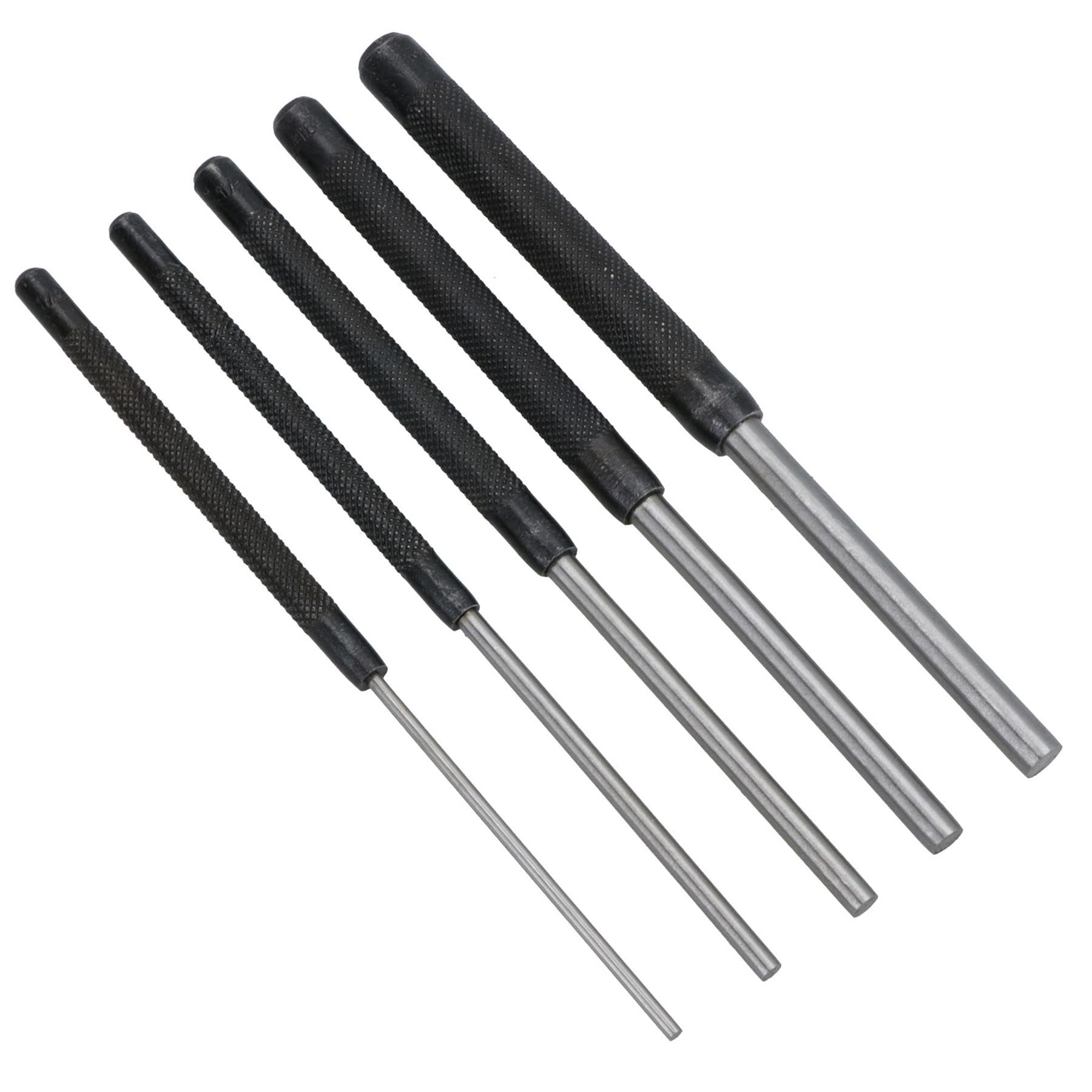 5pc Parallel Pin Punch Set 1/8 3/16 1/4 inch 5/16 3/8 8
