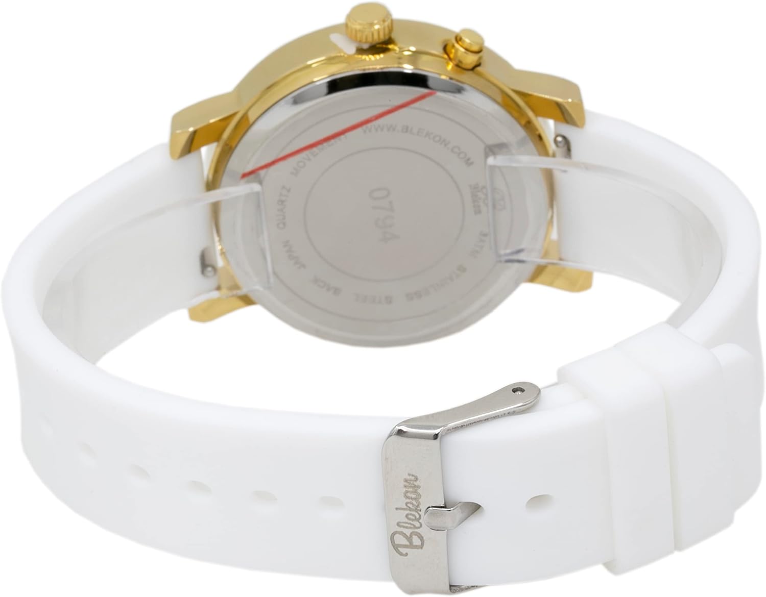Blekon Original Light Up Dial Nurse Watch – Various Medical Scrub Colors, Easy to Read, Military Time with Second Hand, Silicone Band, Water Resistant Watch