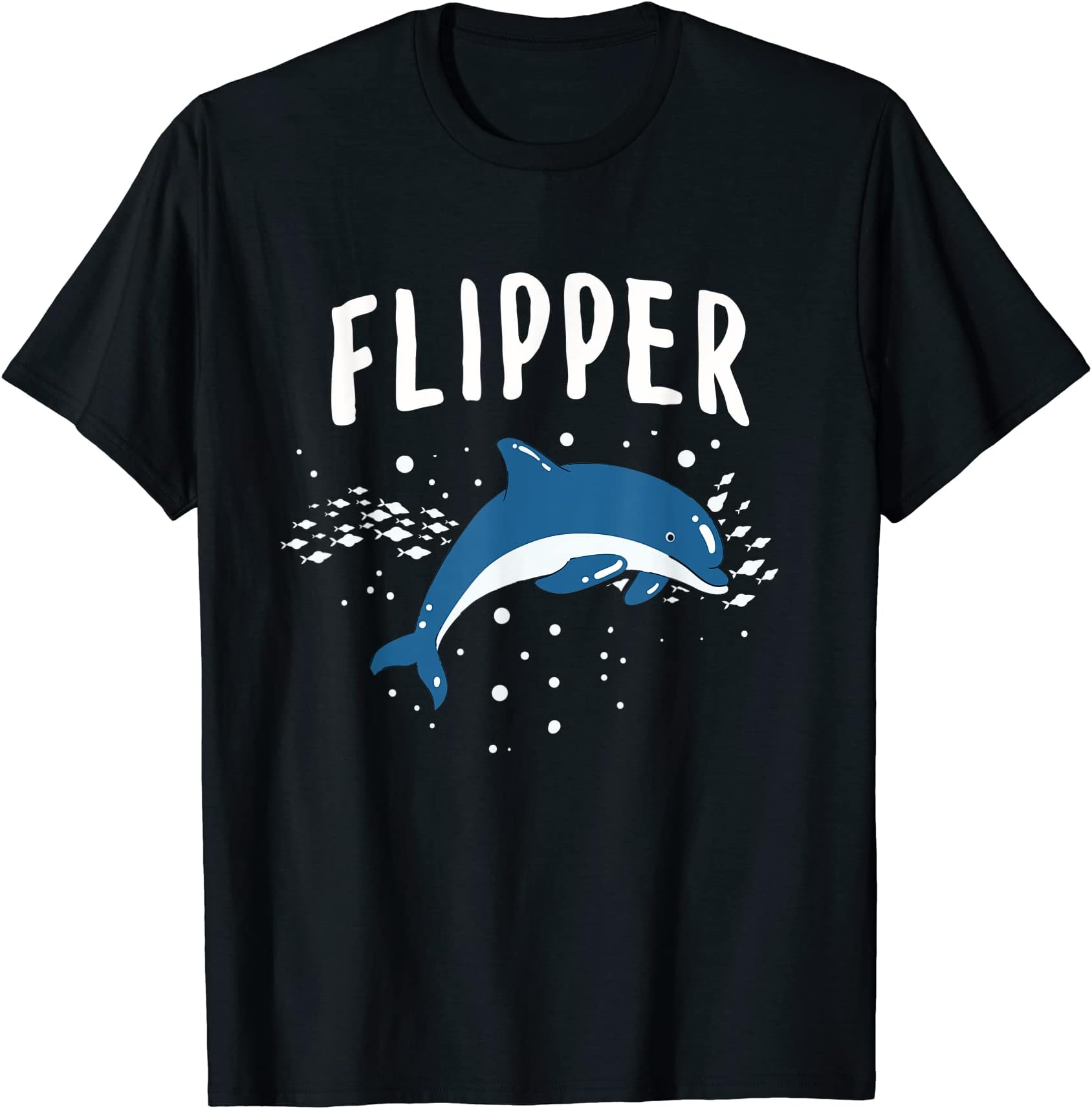 Delfin Tshirt Wal Tümmler Hai FlipperDolphin Cuddly Toy Shark Fish Dolphin Whale T-Shirt