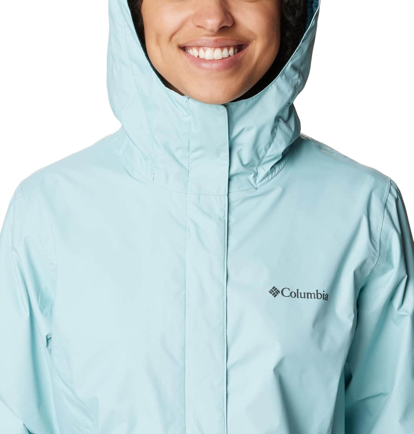 Columbia Women's Arcadia Ii Jacket Small Aqua Haze