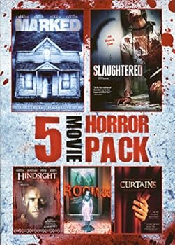DVD Marked / Slaughtered / Hindsight / Room 33 / Curtains (5-Movie Horror Pack) Book