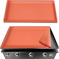 Vista 1 de Alfombrilla de silicona para parrilla Blackstone – Cubierta de Griill de 28 pulgadas, accesorios para parrilla Blackstone cobertura completa, grado