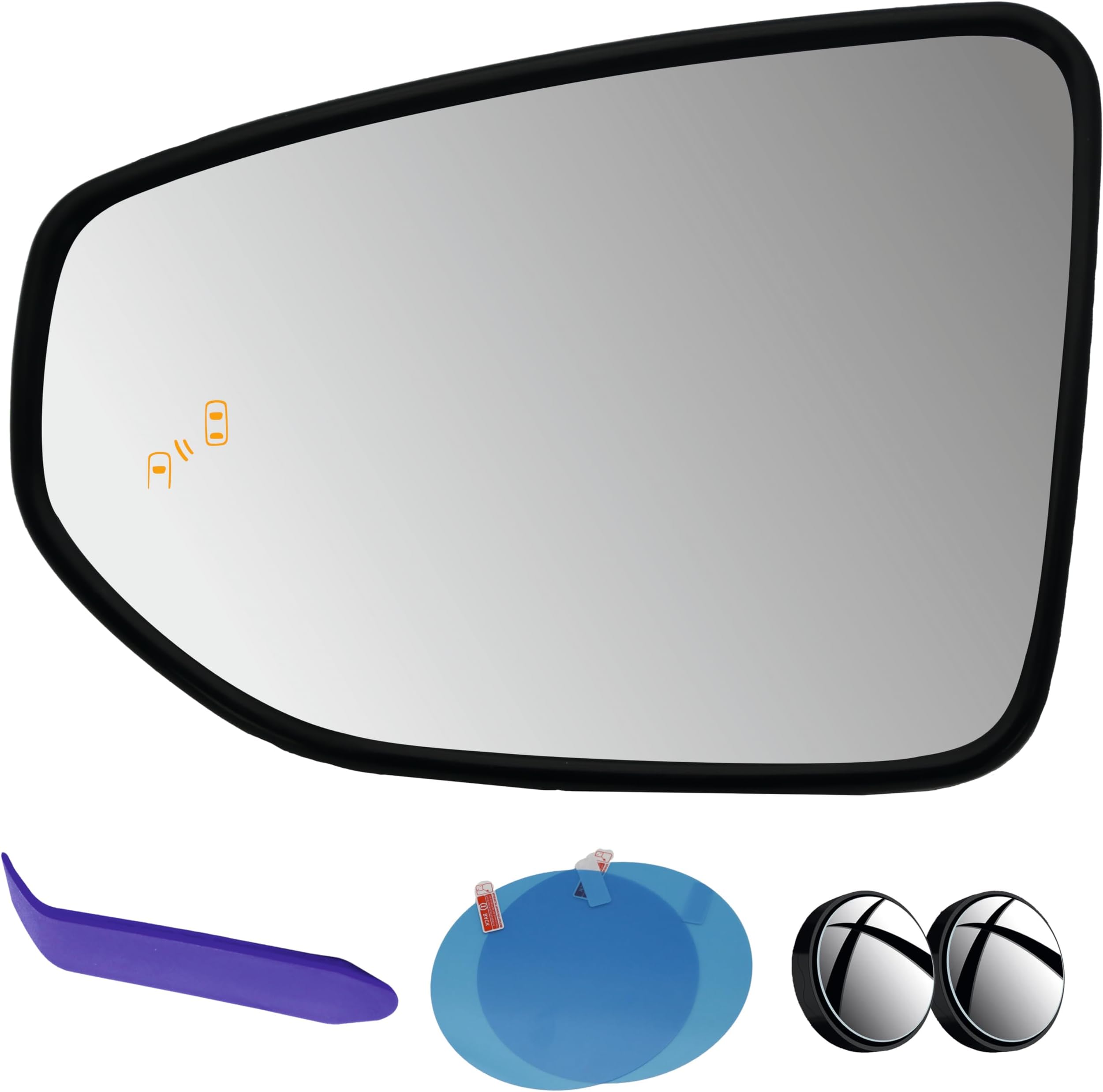 - EAP Driver Side Mirror Glass Compatible with Lexus ES350 ES300h ES250 2019-2025, IS250 IS350 IS500 2021-2025, UX300h 2019-2025, RC350 2019-2024, LC500 2022-2024, Heated with Blind Spot