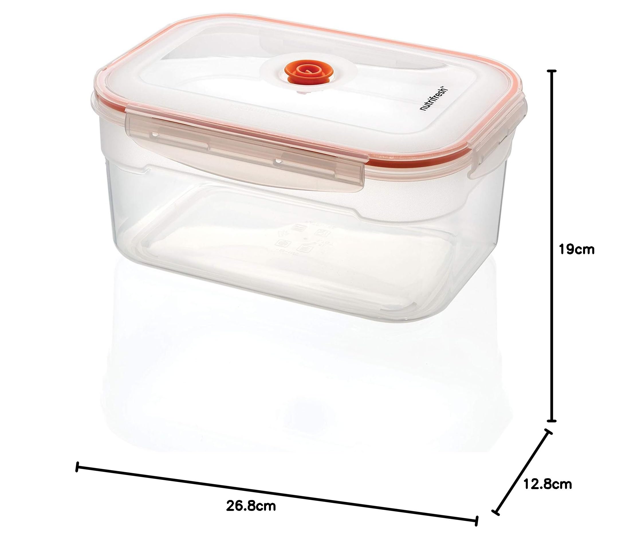 Vacuüm Transparante Organizer Keuken Voedsel Conta