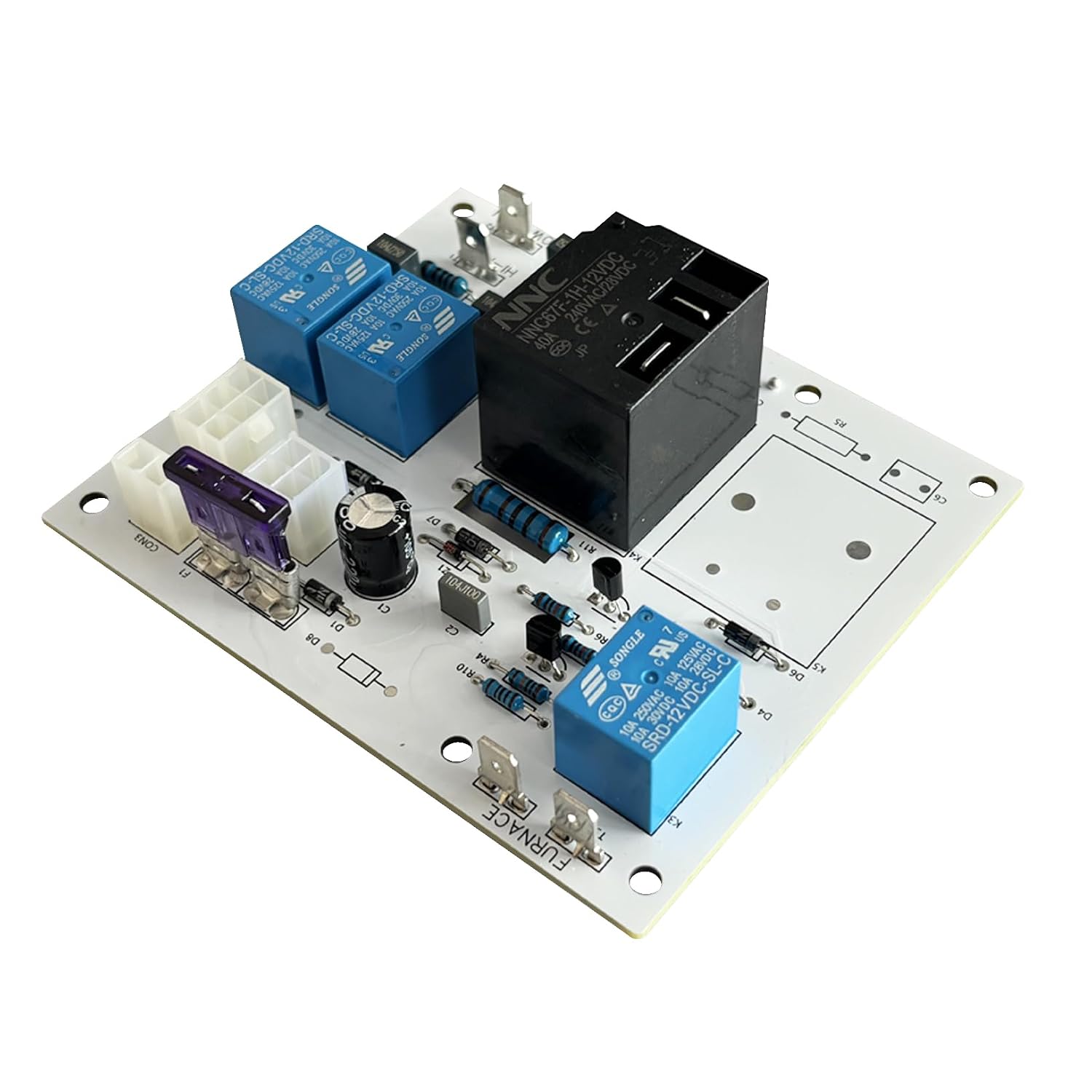3106996022 3106996.022 Heat Cool Relay Analog Thermostat Control Circuit Board Replacement for Dome-tic Duo Therm RV Roof Air Conditioner 3311924 3311924.000 (White)