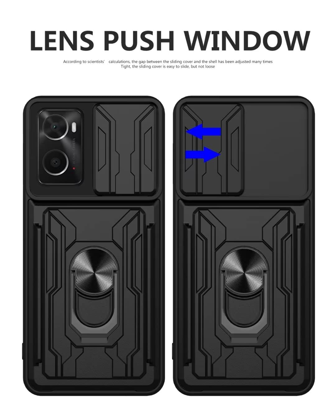cover custodia per Oppo A57 5G/A57S 4G /A77 5G rinforzato