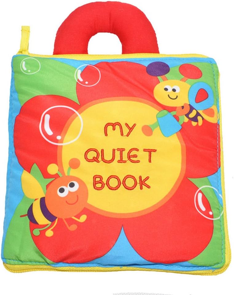 KMMall Soft Activity Books for Children Toddler Learning Story Book Life Education Sleep Books Baby Toys ,Baby Book , Cloth Book