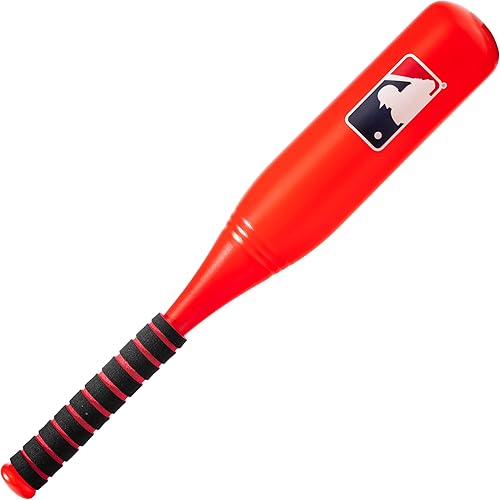 Franklin Sports MLB Jumbo - Bate de béisbol de plástico para niños bate de béisbol de patio trasero con barril grande para niños niños pequeños