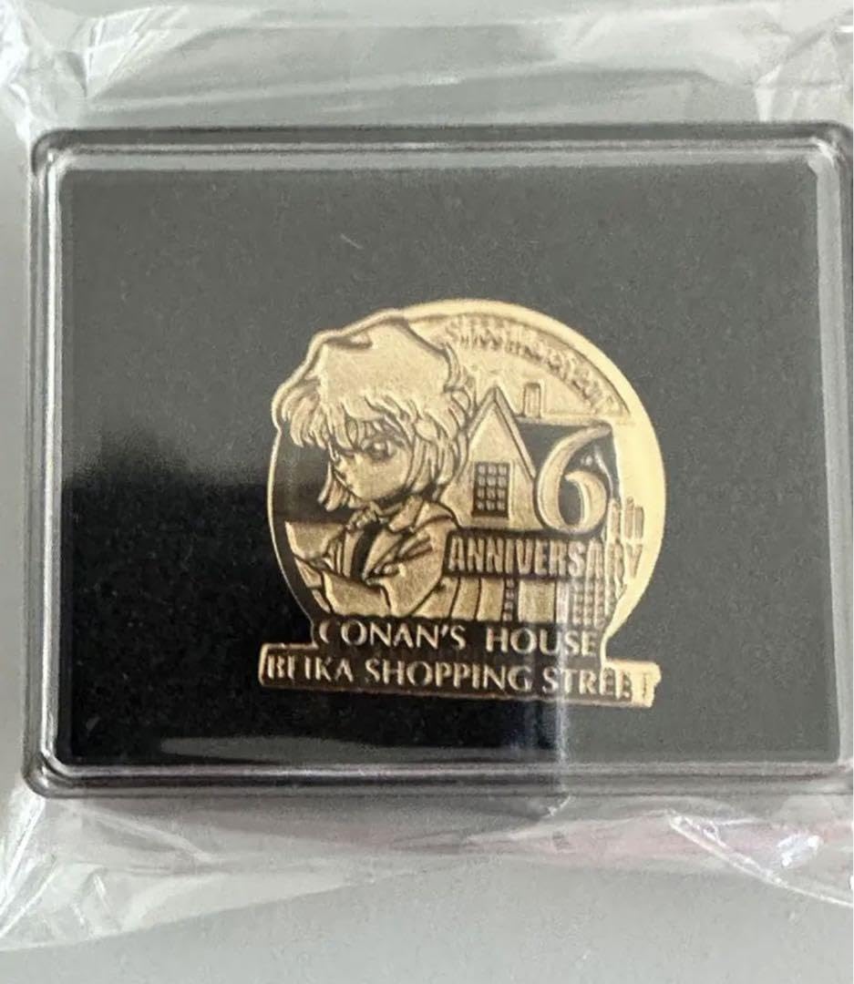 名探偵コナン　灰原哀6周年記念ピンバッジ　世界限定200個　コナン百貨店 名探偵コナン 灰原哀 6周年記念 ピンバッジ 世界限定200個