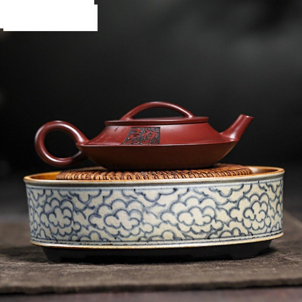 Czajnik do herbaty 130 ml, retro, fioletowy gliniany czajniczek, ręcznie robiony, surowy, gliniany czajnik do zaparzania herbaty z sitkiem, czajniczek do herbaty Zisha Teaset do kuchenki