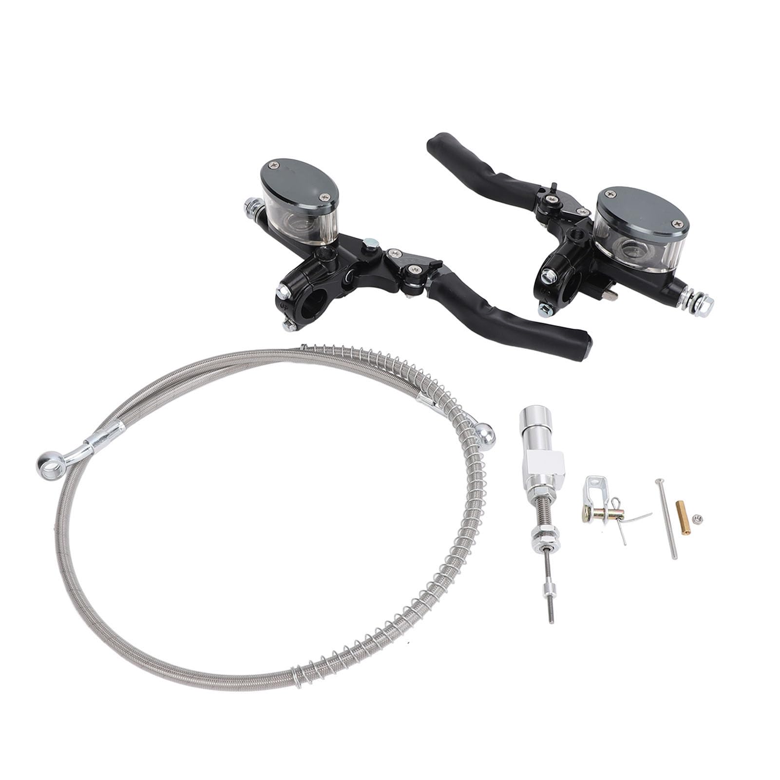 Leva della Pompa del Freno, Leva della Frizione Idraulica del Motociclo Leva della Pompa del Freno con Angolo Regolabile da 22 Mm per Risparmiare Manodopera con Interruttore di
