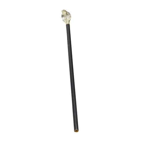 Bristol Novelty BA726 Cane with Snake Head Handle, Unisex-Adult, One
