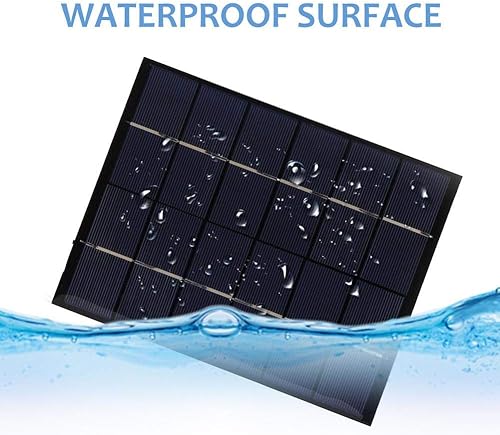 Miniatura 7 de Mini ventilador portátil alimentado por panel solar USB de 5.2 W para ventilación de refrigeración al aire libre hogar viajes navegación pesca