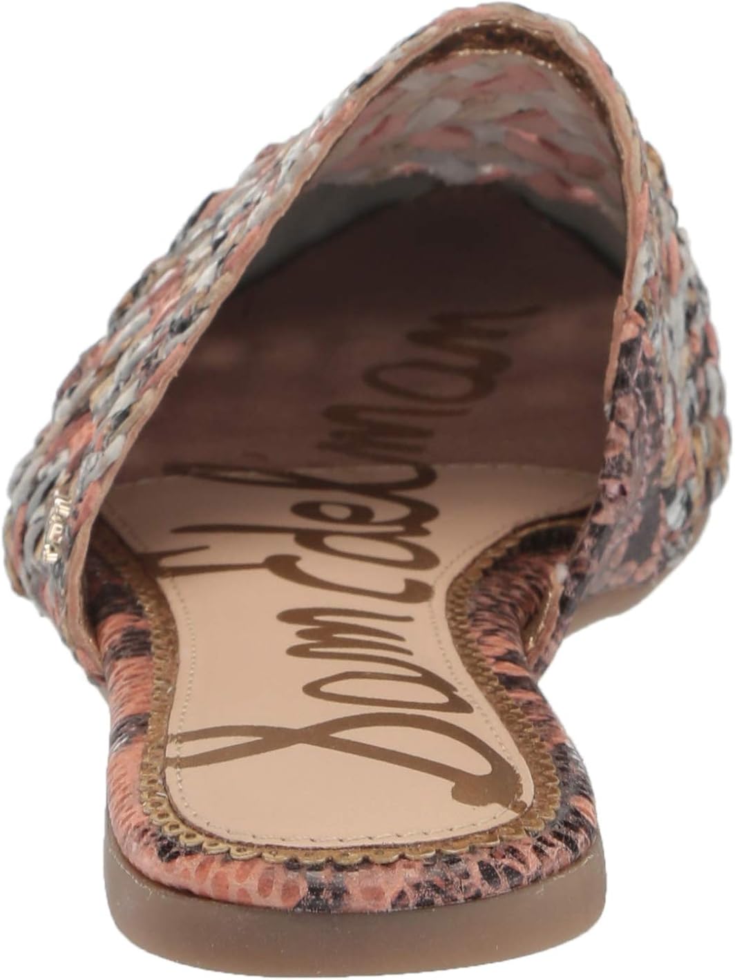 Sam Edelman Women's Natalya Mule 5 Taupe/Cameo Blush/Off White