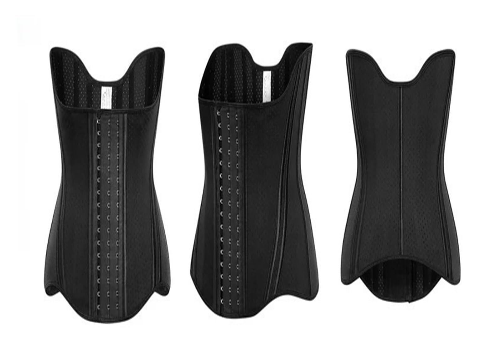 HLTYGWX Steel Bones Lateksowy gorset talii Body Gorset Shapewear Damski pas wyszczuplający w talii Wyszczuplający brzuch