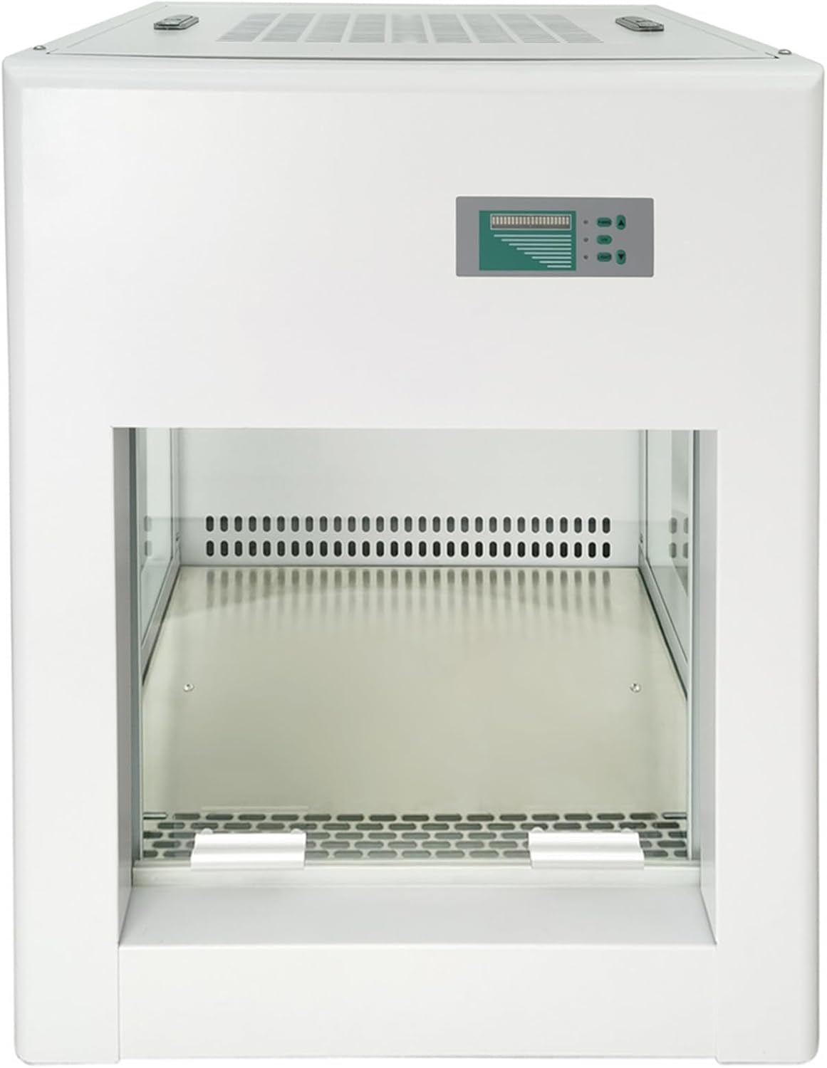 Lab Mini Laminar Flow Cabinet Laboratory LED Cleaning Table CJ-600N Laboratory Laminar Flow Cabinet CJ-600N Lab Fume Cupboard for Expelling Stale Air from Room, 110V