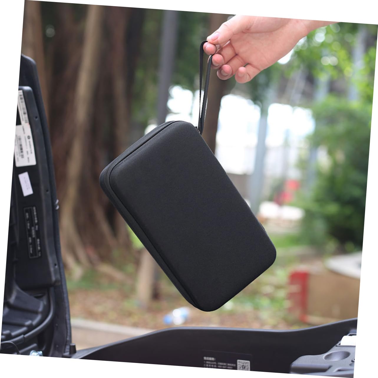Yardwe 4 Pcs Chargeur De Rangement Vélo Accessoires Électroniques Organisateur Câble Étui De Transport De Rangement Électronique Chargeur Chargeur Organisateur