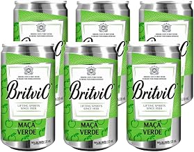 Refrigerante de Maçã Verde Britvic 220ml 6 Unidades