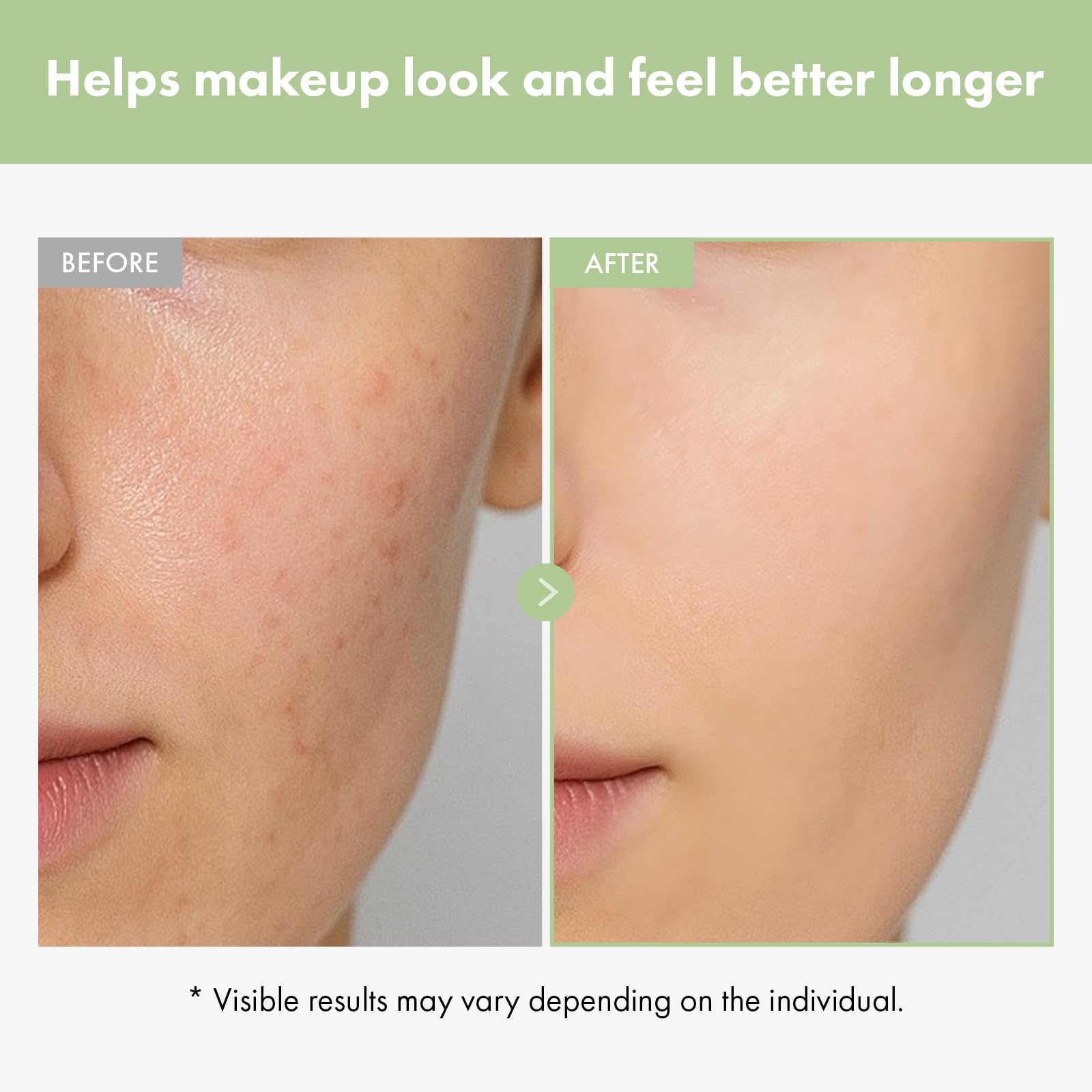 TOSOWOONG Primer Cica per i Pori, primer viso opaco, minimizza i pori, controllo del sebo, migliora l’aspetto di linee sottili e rughe, trucco a lunga tenuta, K-Beauty, 20ml