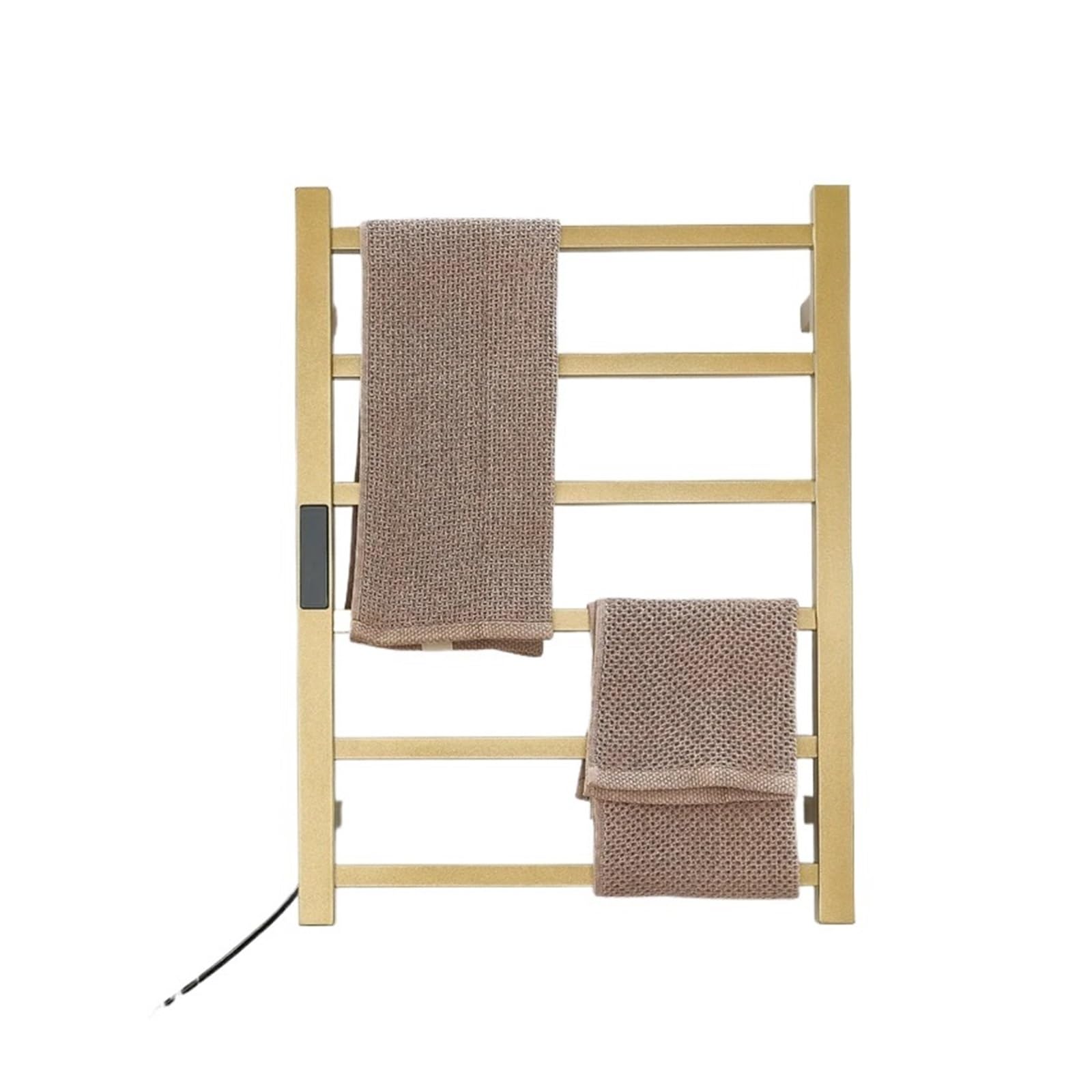 Toallero eléctrico para baño con control de temperatura y cable oculto 110V
