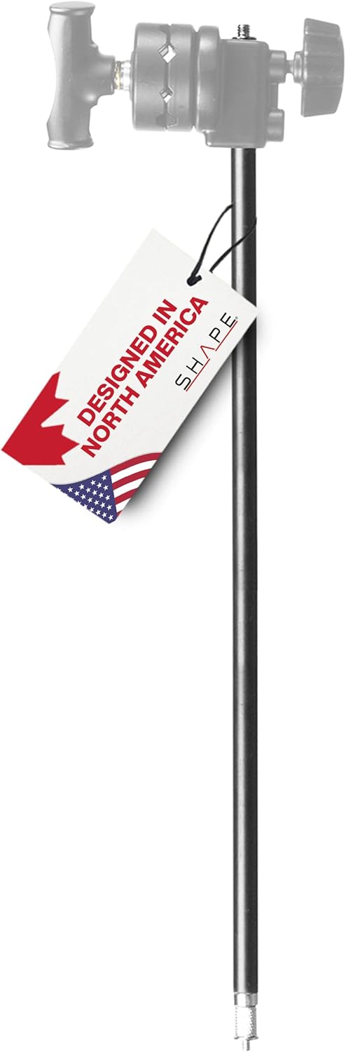 SHAPE C Stand Arm 40" – Stainless Steel Light Stand Boom Arm for Photography & Video | with Anti-Slip Pins (40")