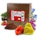Minute Soil - Compressed Coco Coir Fiber Grow Medium - 1 Block = 15 Gallons of Potting Soil (Approx Wheelbarrow Full) - Gardening, Flowers, Herbs, Microgreens - Add Water - Peat Free - OMRI Organic