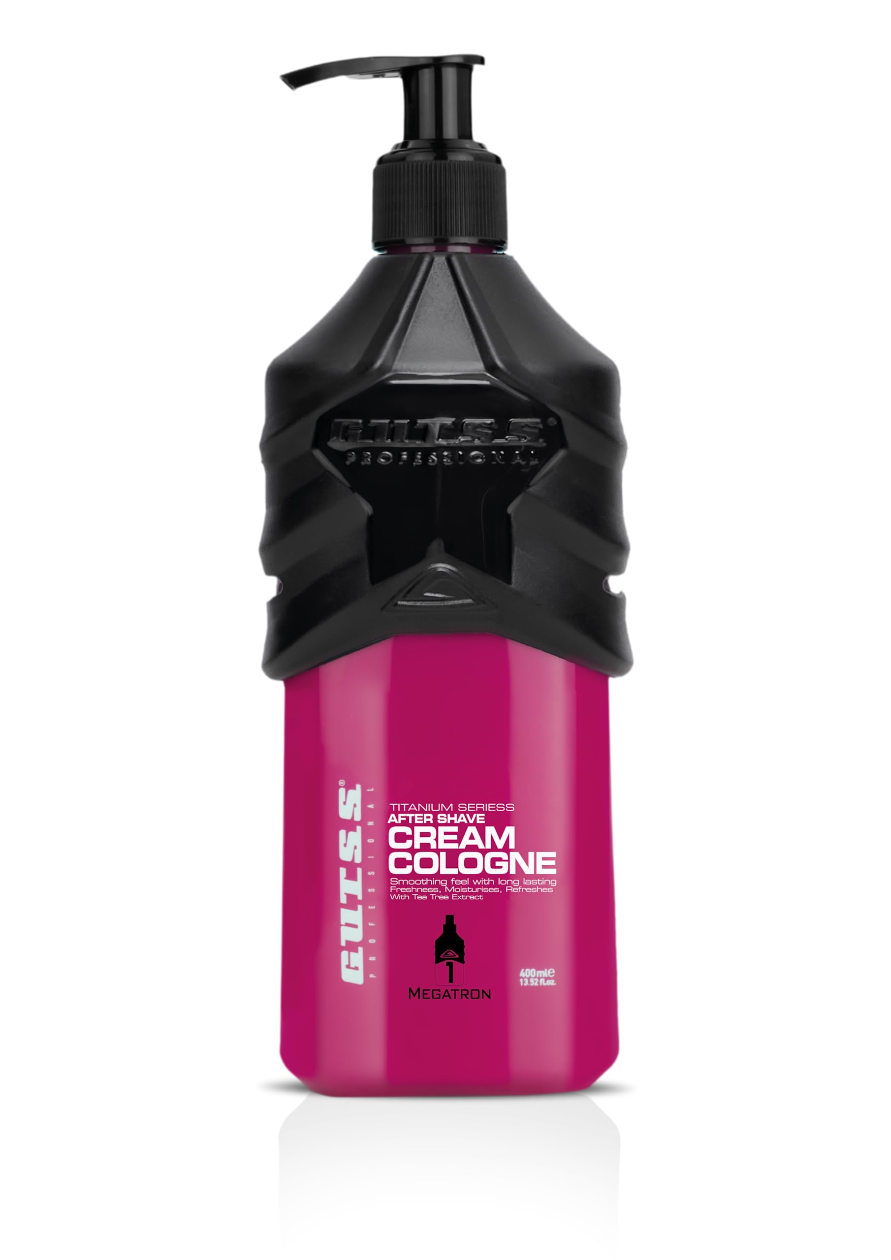 Gutss Professional After Shave Cream Cologne - Gift for Man 400ml (Megatron)