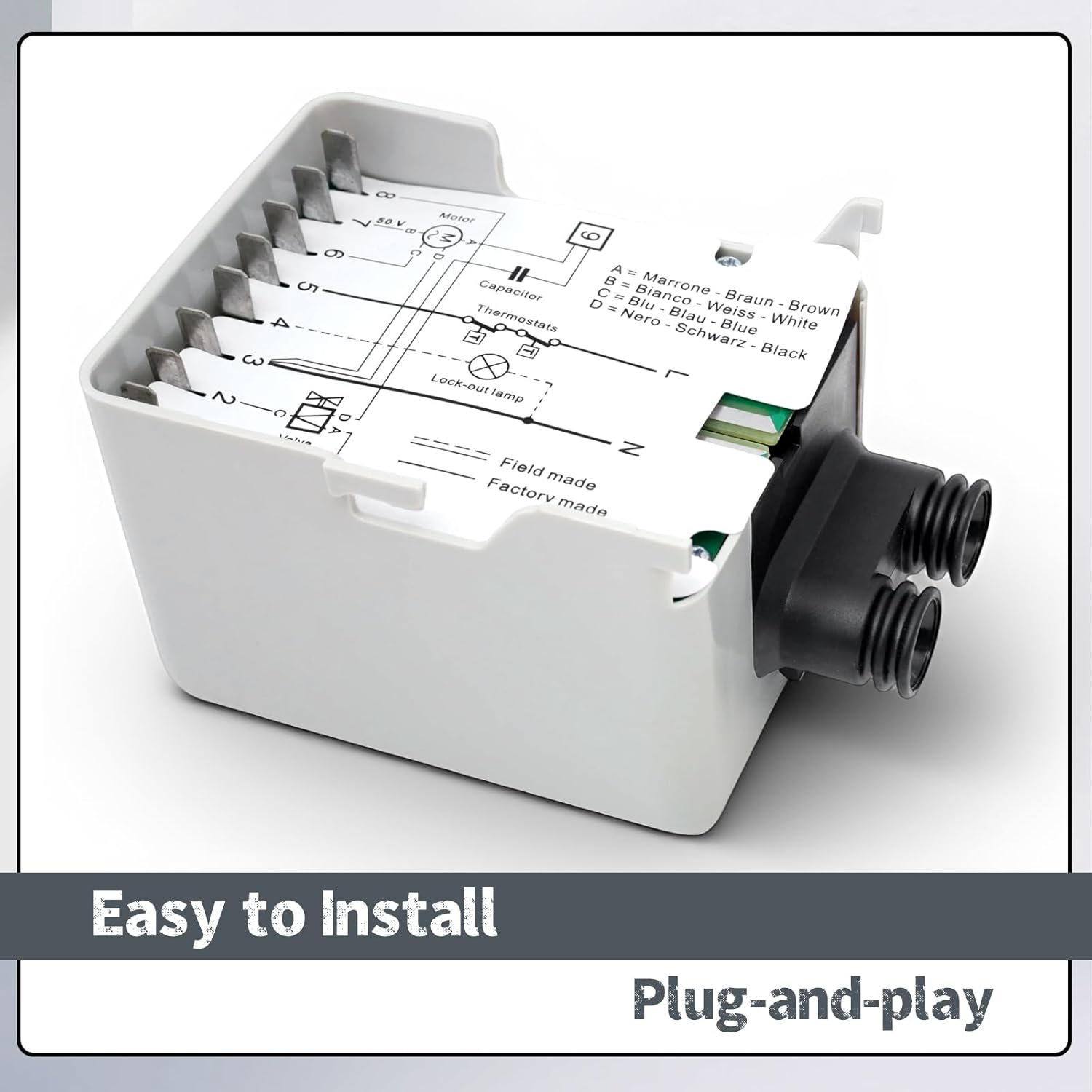 530SE Primary Control Box Compatible with Riello 40G Oil Burner G3 G5 G10 G20 G5LC G10LC G20LC G20S, Burner Main Controller Box Replacement