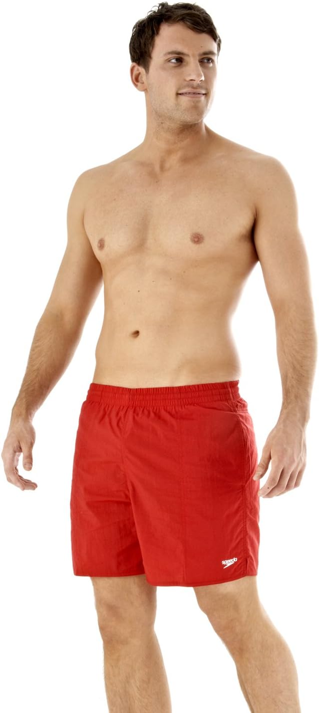 Speedo Men Solid Leisure 16-Inch Watershorts