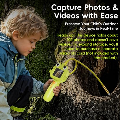 Kids Borescope Borescope Camera for Kids, STEM Toy for 3+ Years Boys Girls by Kids Borescope - Used condition - Image 4