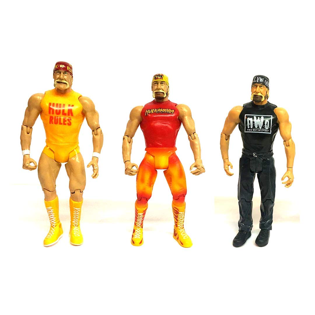 Amazon.co.jp: WWE Exclusive Action Figure Hulk Hogan 3-Pack