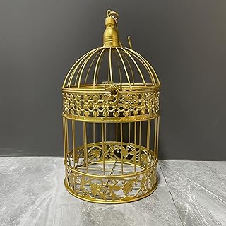 Round Birdcages Vintage Decorative Iron Bird cage Wedding Decor Flower c...