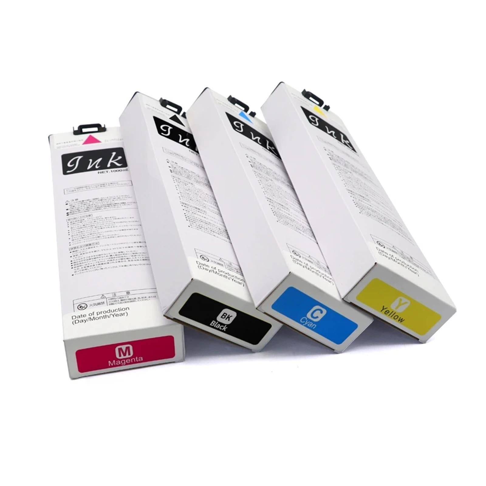 Generico Cartuccia d'inchiostro S6701-S6704, compatibile con Riso | Stampante 3150 7150 9150 3110 7110, con chip, 1000 ml(MG)