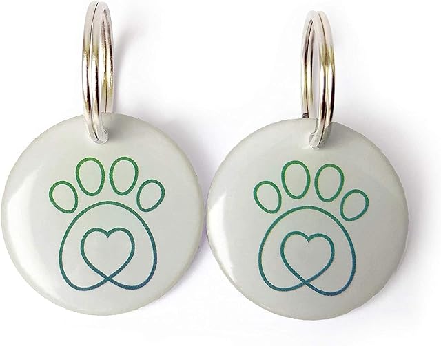 Compatible con Closer Pets catmate petmate RFID Juego de 2 llaves de repuesto Microchip Collar Medallones…