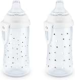 NUK Active Sippy Cup, 10 oz, 2 Pack, 12+ Months, Timeless Collection, Amazon Exclusive