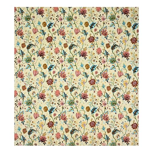 Image of Mafatlal Saanjh 144 TC Summer Cotton Bed Linen Double Bed 95x108 Inch | Breath Easy Structure | Smooth Durable Surface | Block Printed |Pillowcase Included | Prime Yellow Bright Appeal