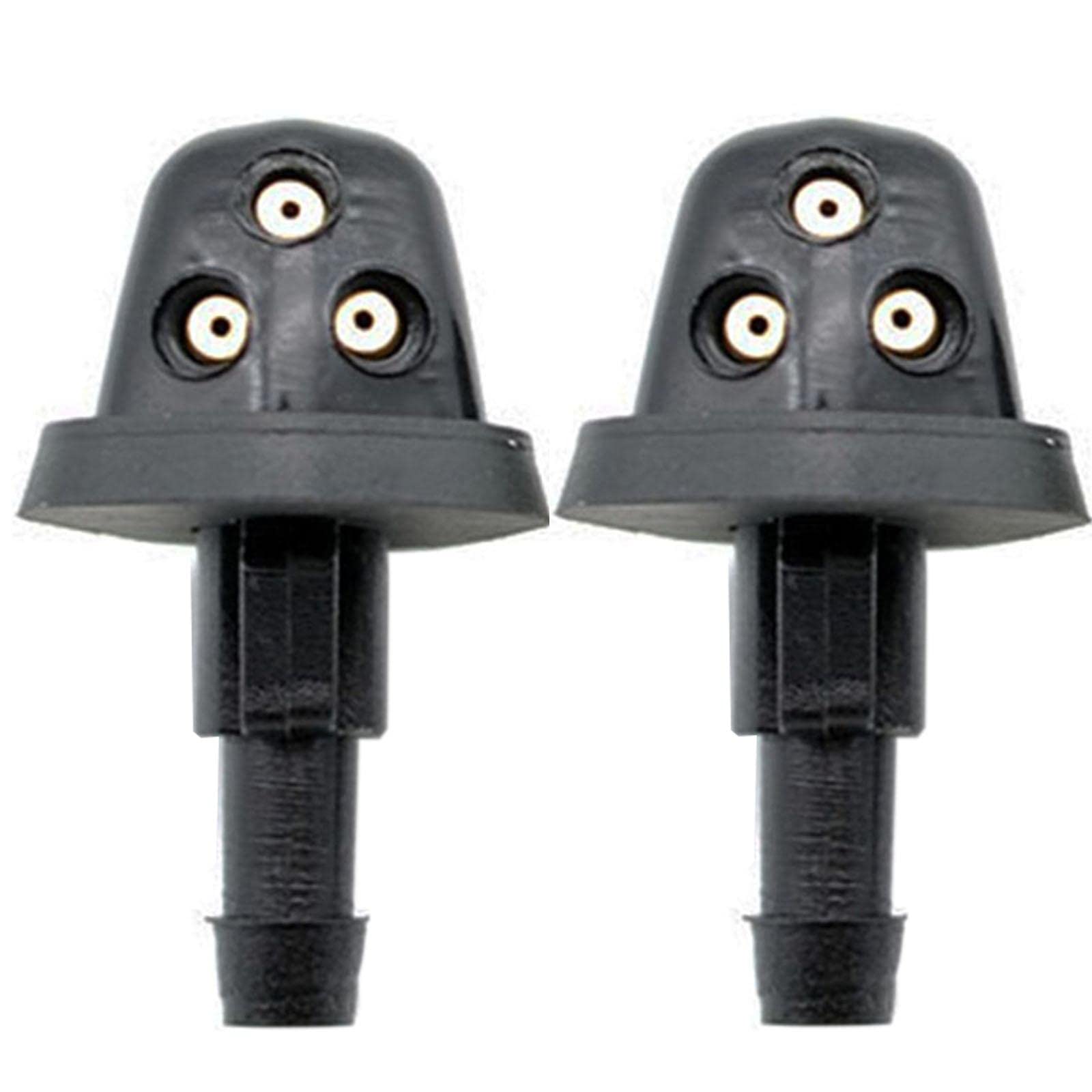 ABSOPRO Pare-brise Essuie-glace Lave-glace Buse Pour Suzuki Grand Vitara - Lot De 2 Pcs Noir