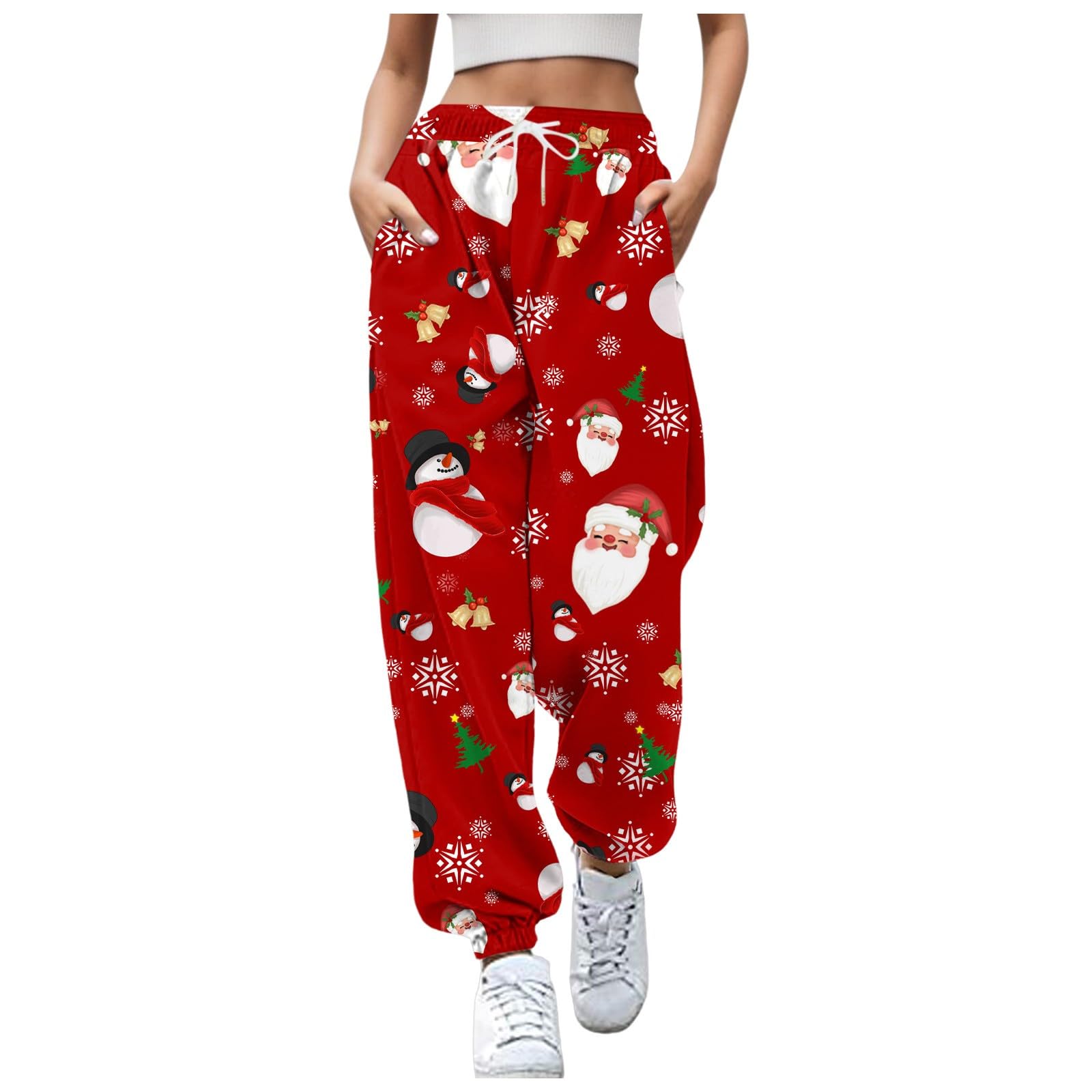 Pantalon chandal mujer para evitar la incomodidad de la ropa ajustada invernal 5