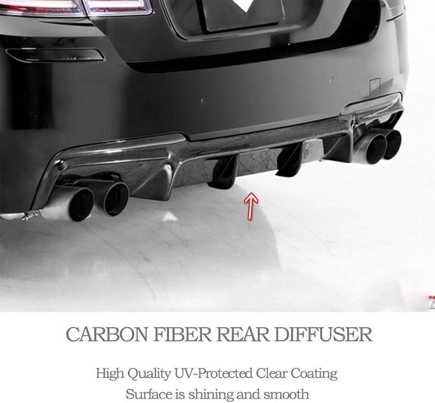 Amazon | For BMW 5 series F10 用 リアリップ ディフューザー