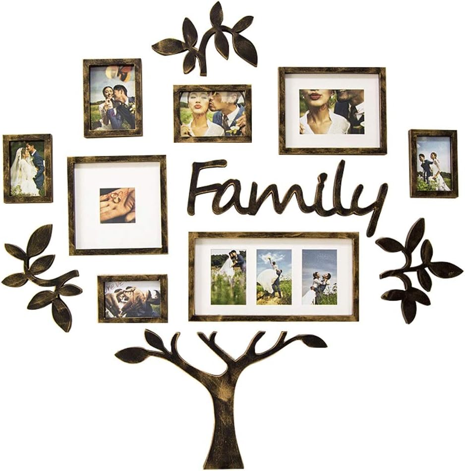 Photo Wall Frame Tree Living Room Growth Record Stickers Three-Dimensional Children's Decoration Kindergarten(E)