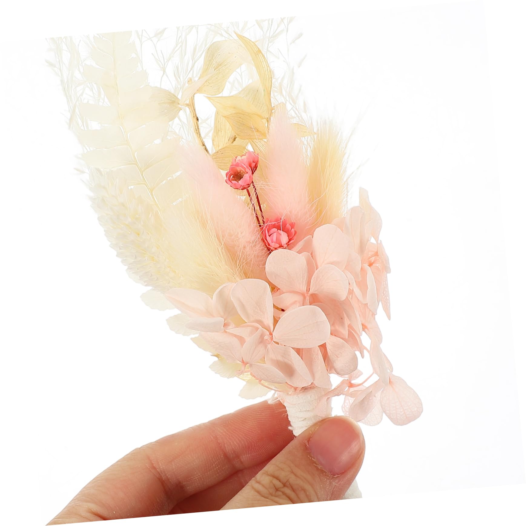 IMIKEYA 2 Pièces 6 Fleurs Conservées Arreglos Naturales Bricolage Plante Séchée Fleurs Arrangement pour Bricolage Petites Fleurs Séchées Fleurs Séchées Naturelles Rose Mariée