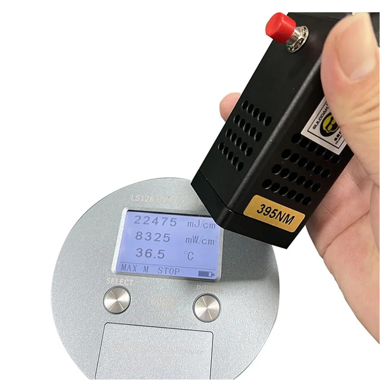 Światło UV, Ręczna lampa utwardzająca UV Klej UV Bezcieniowy klej UV Atrament laboratoryjny Testowanie płytki PCB Lampa UV LED z zielonego oleju(405nm)