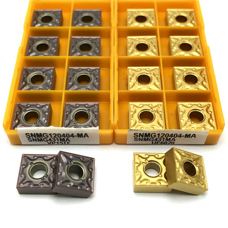 SNMG120404 SNMG120408 Carbide Insert External Turning Tool Steel Processing High Quality Turning Insert CNC Metal Cutting Tool(SNMG120404 MA VP15TF)