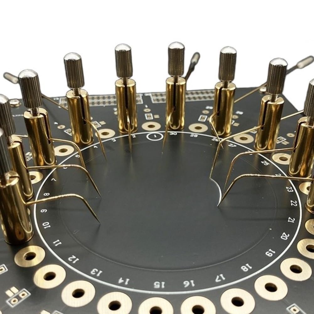Datenreparaturwerkzeug für SD-Speicherkarten-Chip, Metall-PCB-Befestigungsplatte mit verstellbaren Sonden für Ingenieure