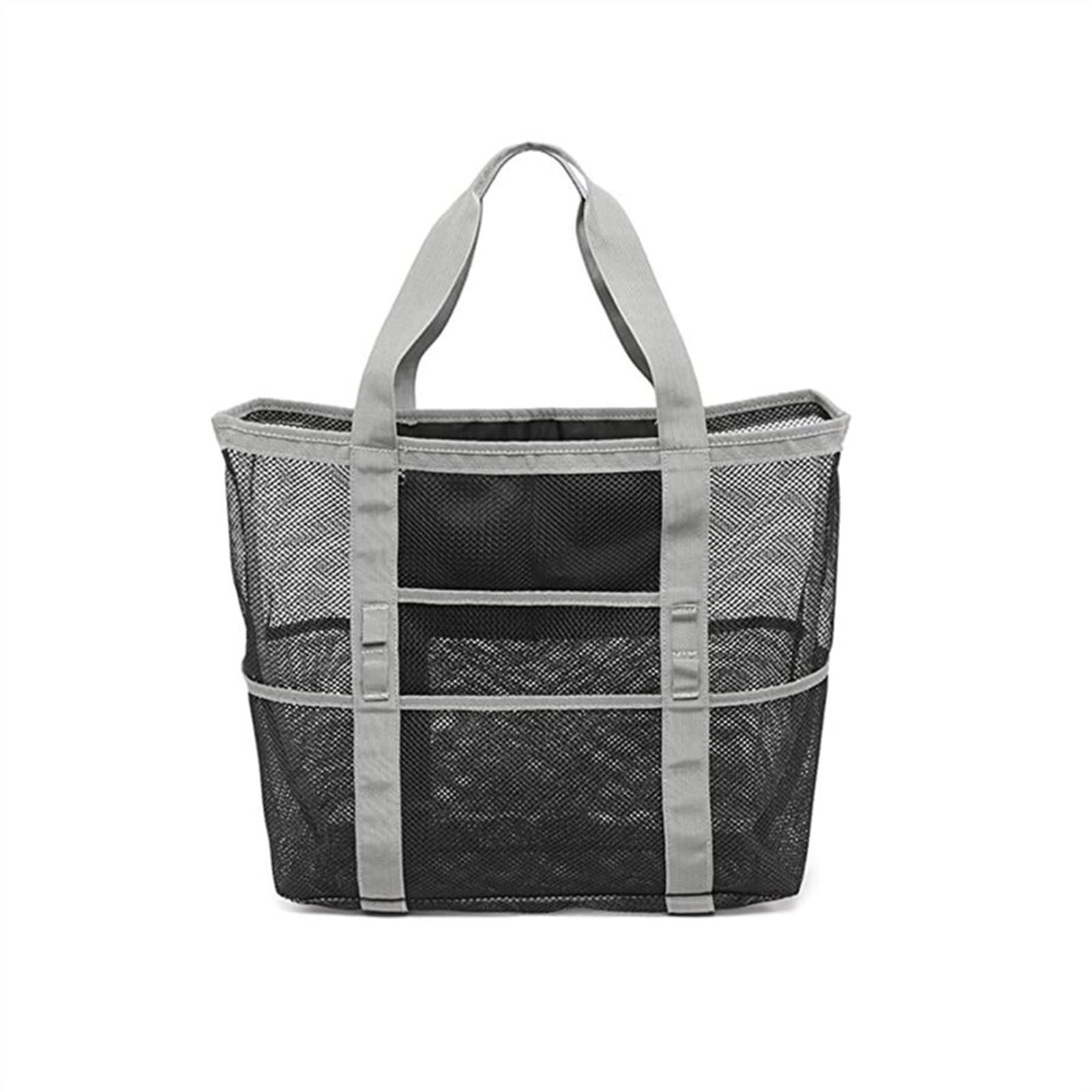 Bolsa de almacenamiento playa malla nailon