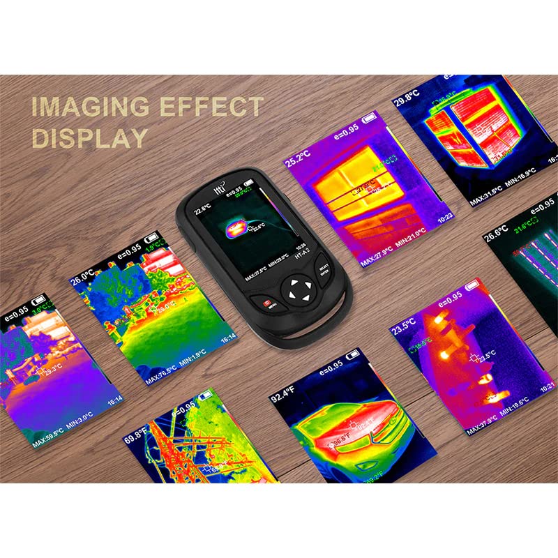 YuqiaoTime HT-A2 Infrared Imager Mini Pocket-Size Thermal Imaging Camera,IR 320 * 240 3.2