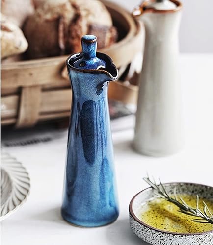 Miniatura 5 de Dispensador de aceite para cocina, botella de aceite y vinagre, botella de condimento vintage, restaurante, hogar, cocina, botella de salsa de soja,