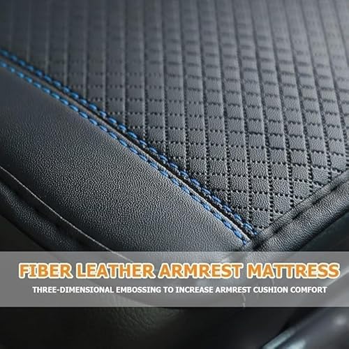 Car Armrest Pad for BMW i3 Auto Center Console Pad,Universal Armrest Cover for Car Storage Box Car Interior Accessories Protector for Most Vehicle - Image 4