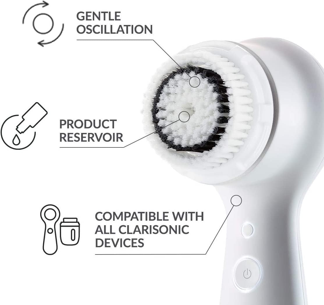 Clarisonic Mia 2 Sonic Facial Cleansing Brush - Electric Face Exfoliator for Deep Clean & Pore Cleansing, Waterproof & Rechargeable – Lavender (Sea Breeze) - Image 2