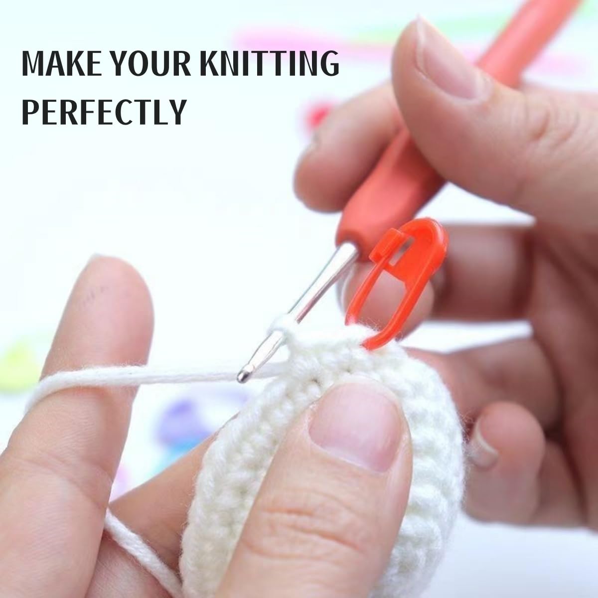 Sonew Marqueurs De Point De Tricot Compteur De Points De Tricot Coloré 700 Pièces Bricolage